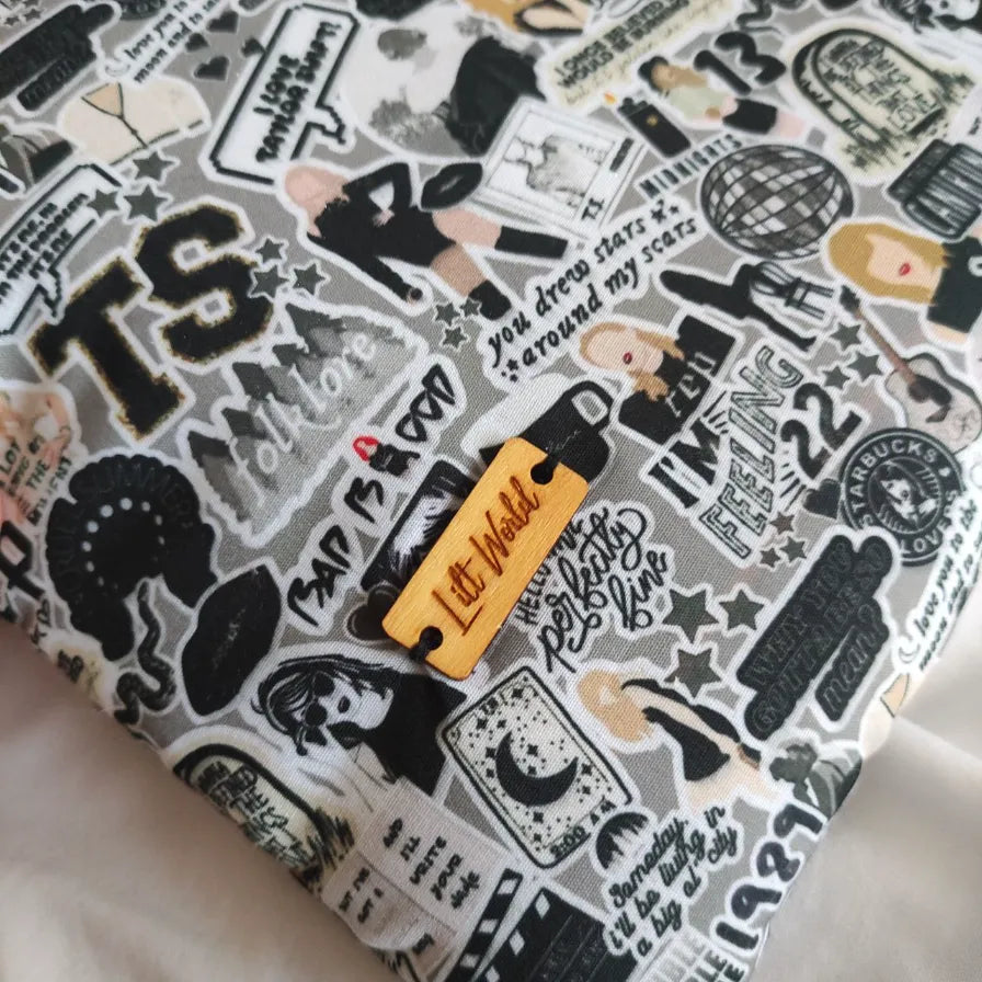 Funda de tela para libro Taylor Swift marca lilt world