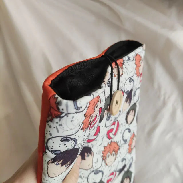Funda protectora con temática de Haikyuu! - Ideal para fans del anime y la lectura