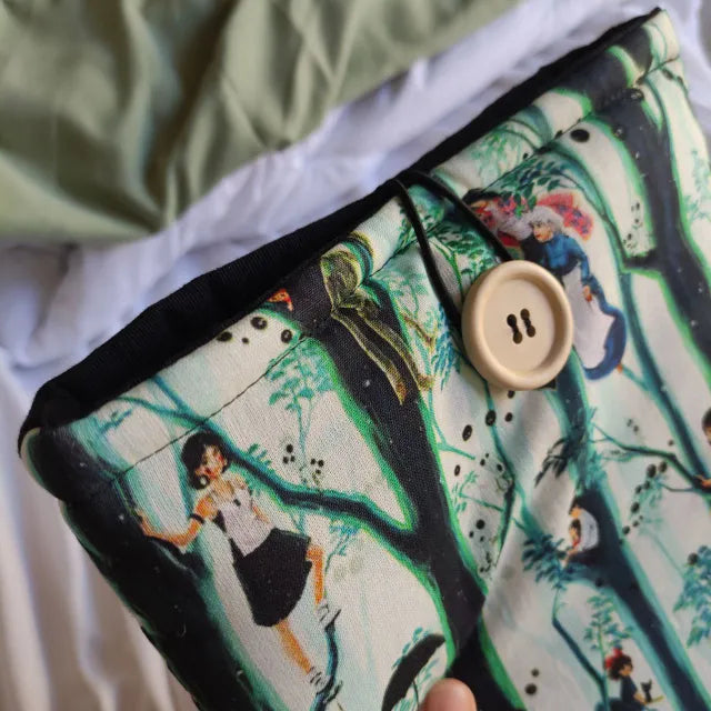 Funda de libros con diseño de Studio Ghibli - Inspirada en El Viaje de Chihiro, Mononoke y El Castillo Ambulante