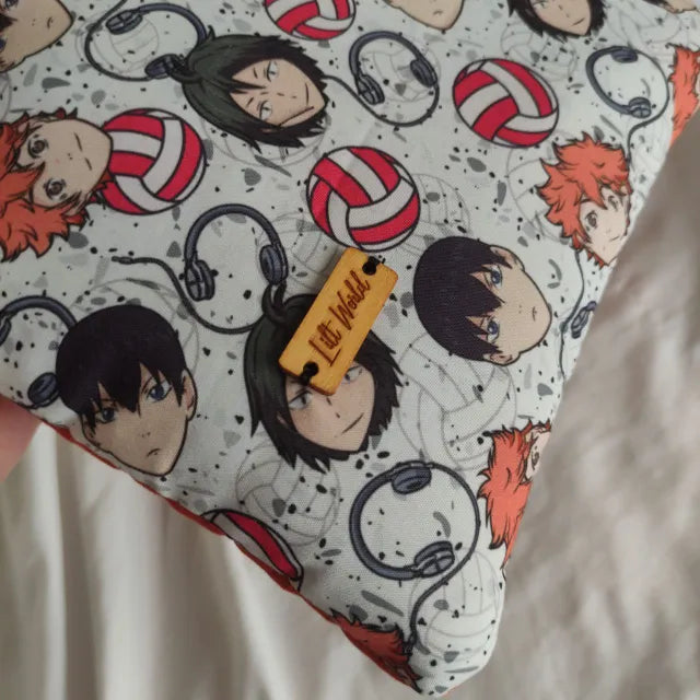Accesorio para libros y Kindles con diseño de Haikyuu! - Perfecto para otakus y coleccionistas