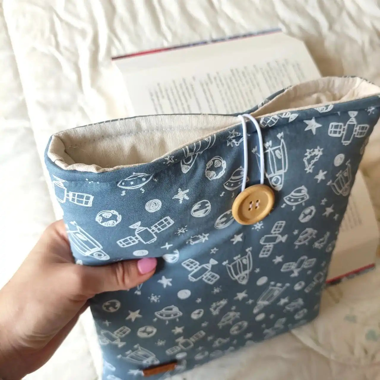 Funda de tela para libro de niños pequeños con dibujos de Toy Story de Disney