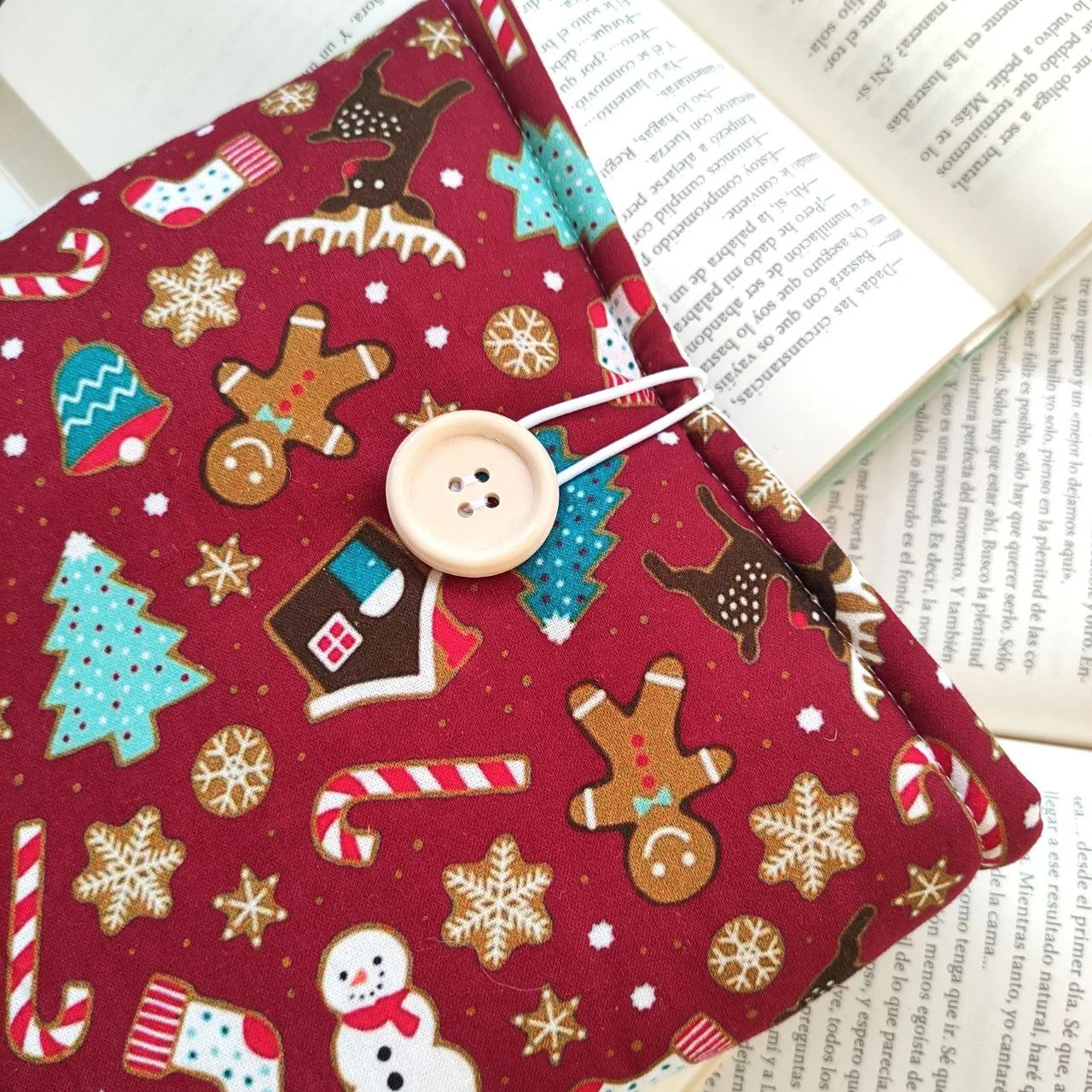 Funda para Libro y Kindle: Dulce de Navidad
