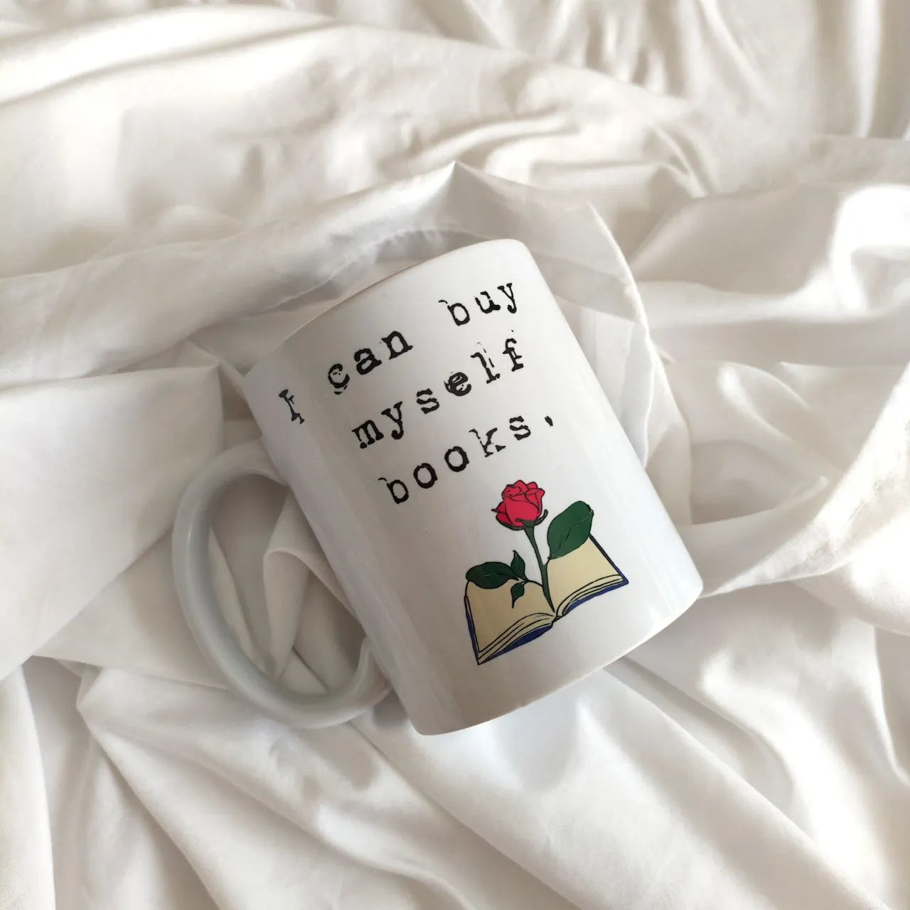 Regalo para alguien que lee, taza literaria