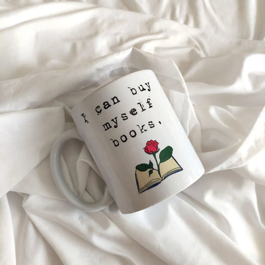 Regalo para alguien que lee, taza literaria