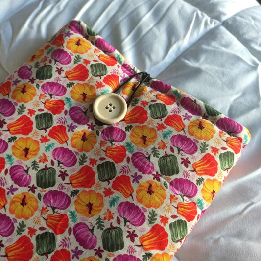 funda para libro de calabazas