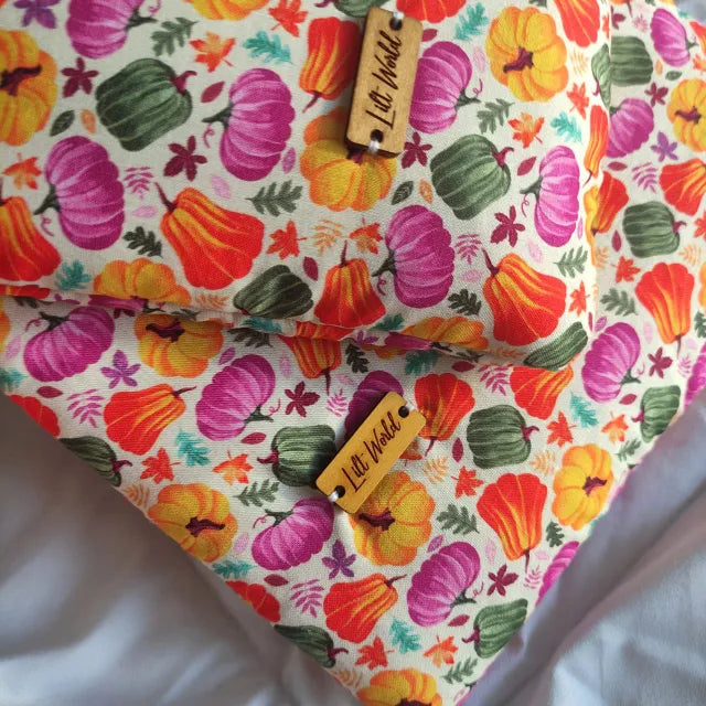 funda otoñal para libros