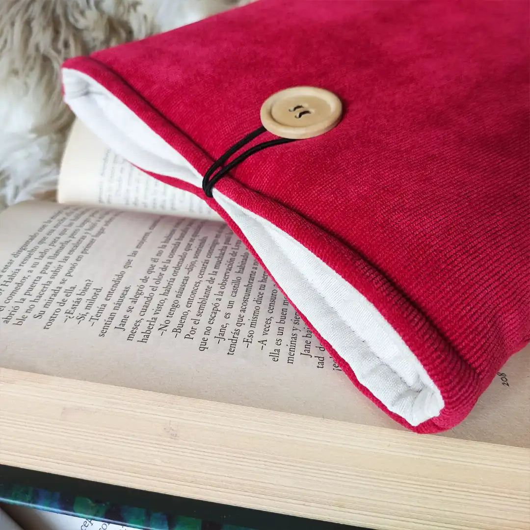 Funda de tela suave para libro Réglisse