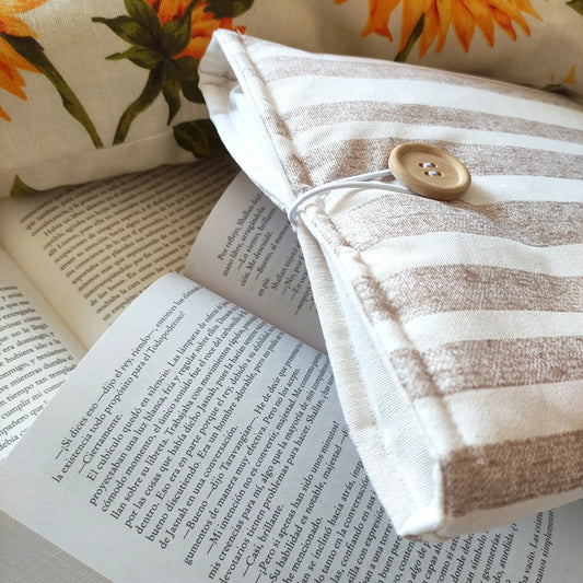 funda de tela impermeable para libro