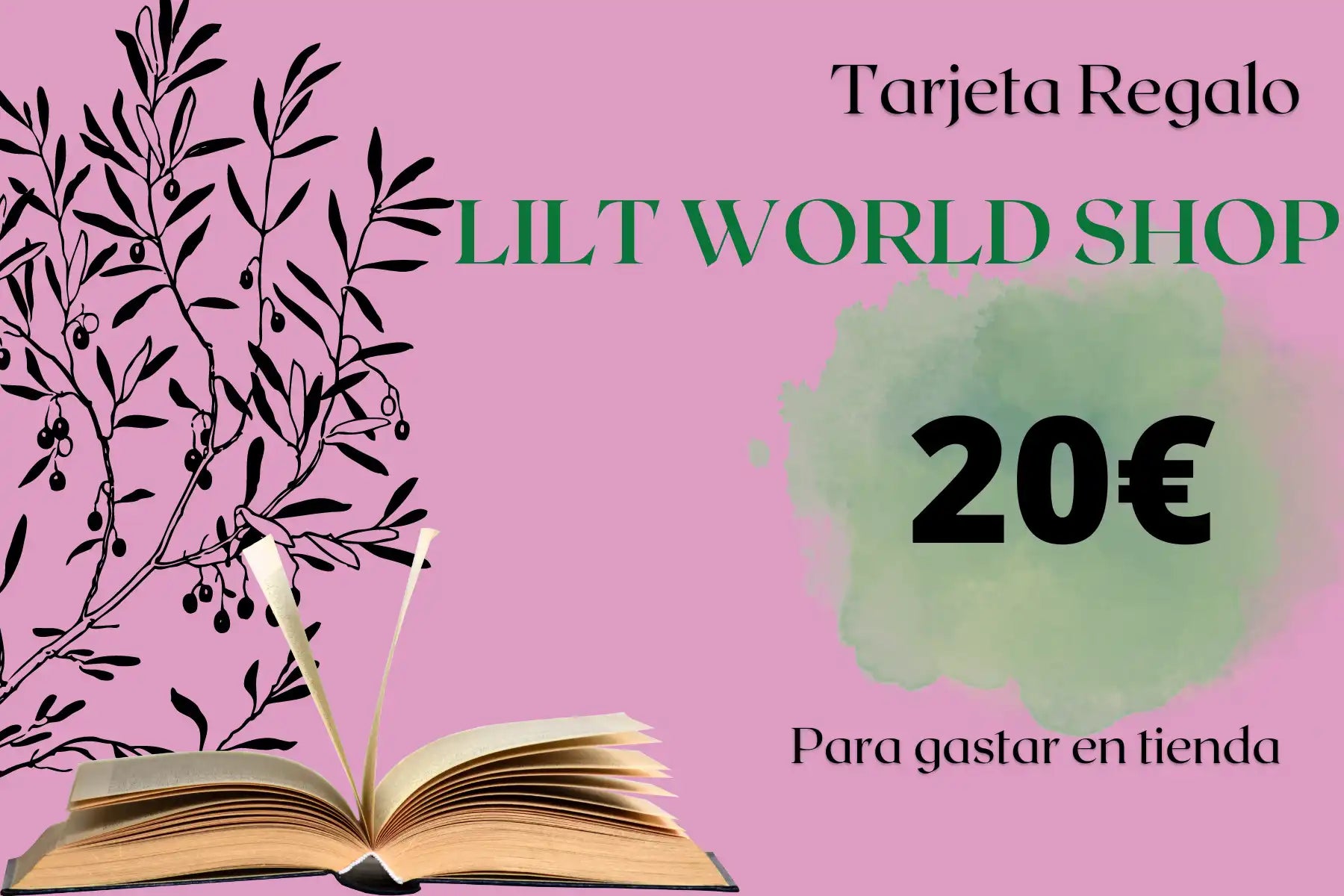 Tarjeta Regalo 20 eur Lilt World Shop