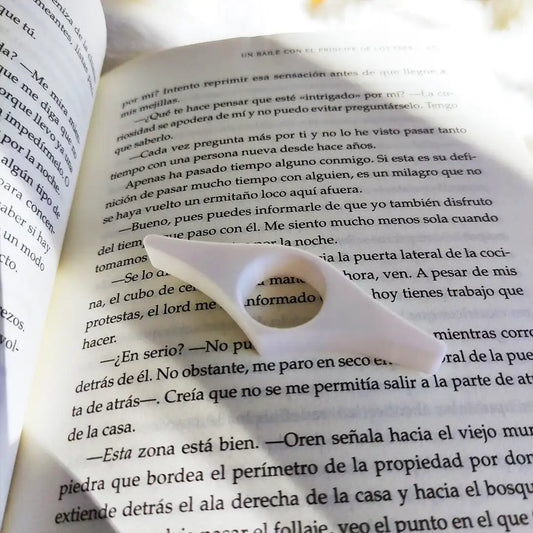Sujeta páginas para libro Bastis