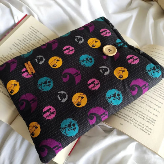 funda para libro y kindle con diseño gótico oscuro