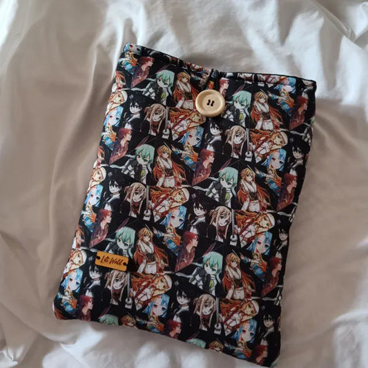 funda para libro y kindle frontal con diseño sao sword art online