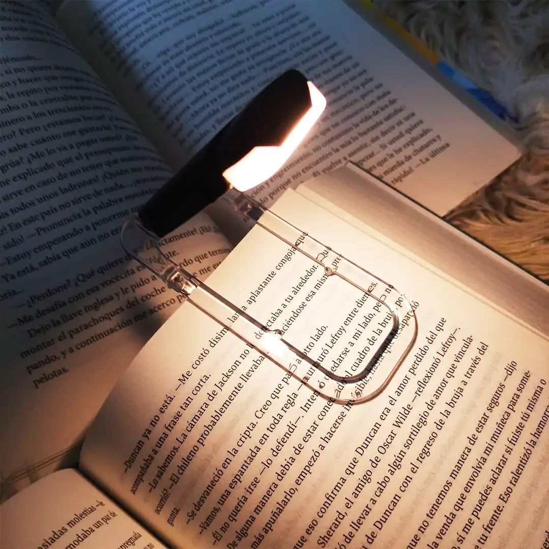 luz de lectura cálida