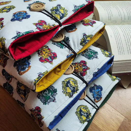 fundas de tela acolchada de harry potter para libros