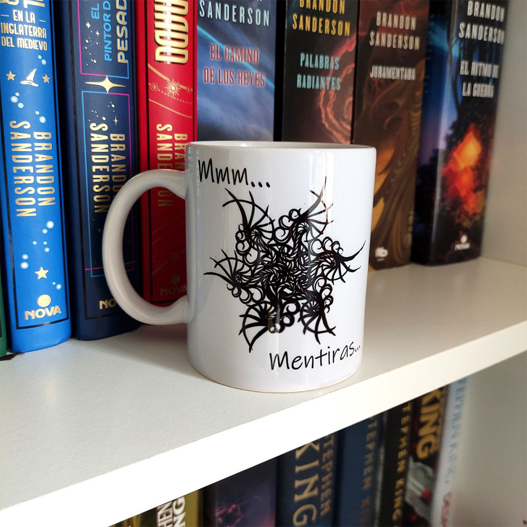 taza personalizada del cosmere, patrón