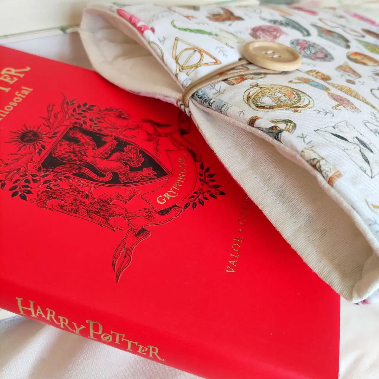 Funda para libros, con tela de Harry Potter