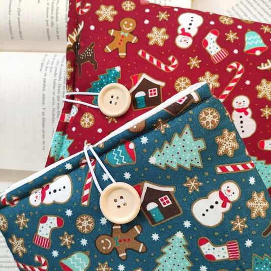 Funda para libro: Dulce de Navidad