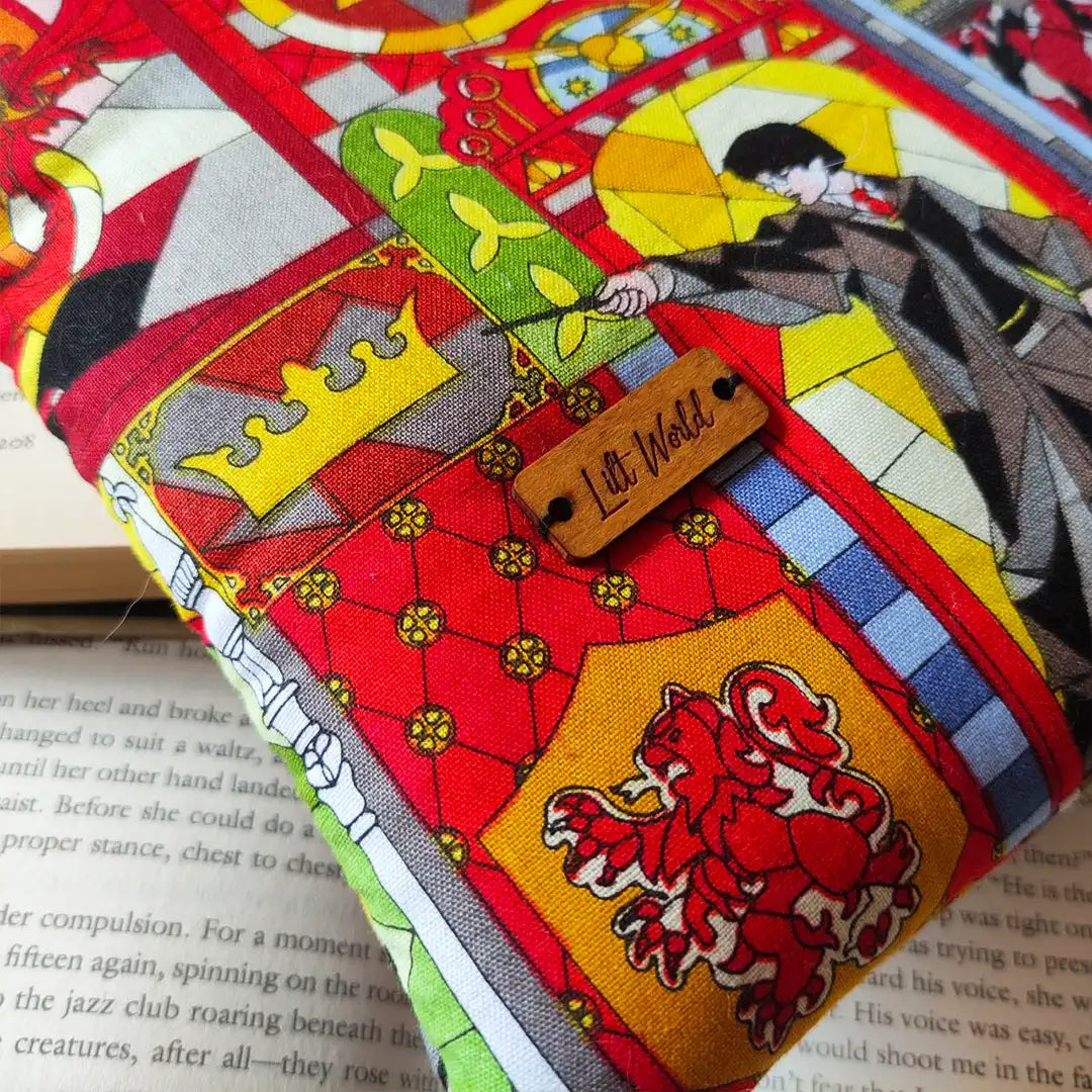 Funda artesanal para protección de libros edición especial Harry Potter